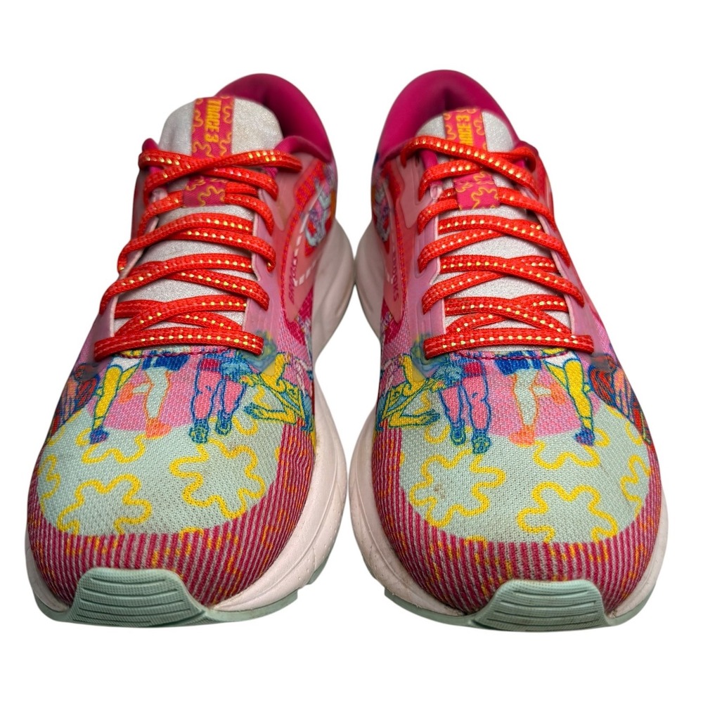 Brooks Trace 3 Run Proud Adam Dalton Blake Running Shoes Women 9.5 - Picture 2 of 16